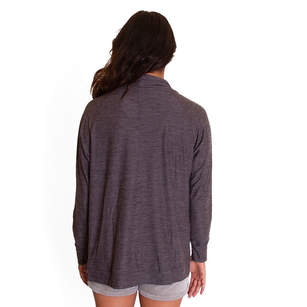 Interlocking UO, Colosseum, Grey, Button Up/Button Down, Polyester Blend, Women, Pocket, Cardigan, 803862